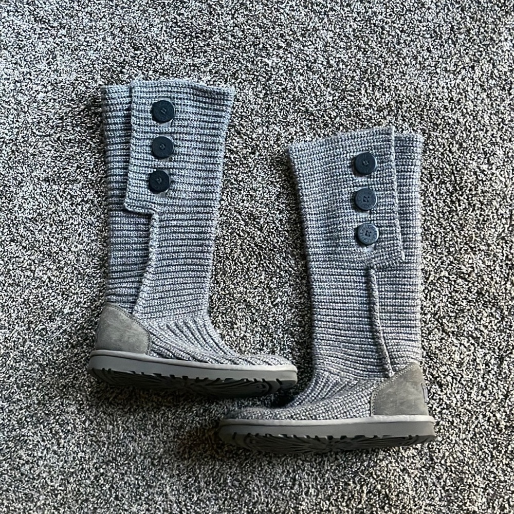 Knit Ugg boots